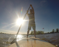 Paddle Board Lesson Port Clinton