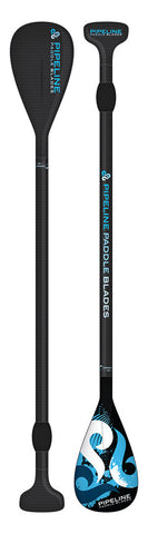 Carbon Adjustable Paddle Black/Blue 90